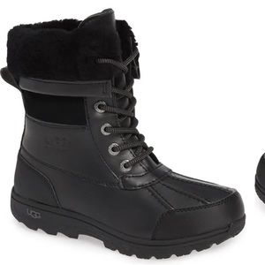 BRAND NEW UGG BUTTE II Black Snow Boot BRAND NEW!